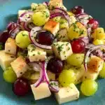 Käse-Trauben-Salat: Cremig, fruchtig & nussig – Dein 15-Minuten-Rezept 178 104