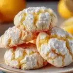 Zitronen-Crinkle-Kekse: Einfaches Rezept für saftige, zitronige und rissige Kekse 162 141