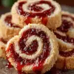 Himbeer-Mürbteig-Röllchen: Einfaches & schnelles Rezept für zarte Kekse 154 152