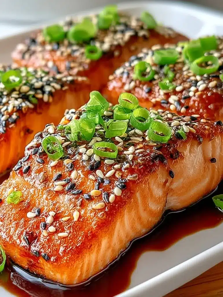 TERIYAKI LACHS AIR FRYER REZEPT: Schnell, einfach, knusprig & saftig