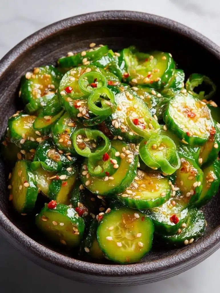 Koreanischer Gurkensalat Rezept: Schnell, würzig & frisch – Deine asiatische Beilage 28 Koreanischer Gurkensalat Rezept: Schnell, würzig & frisch – Deine asiatische Beilage