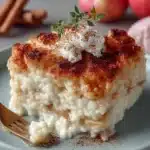 Veganer Apfel-Milchreisauflauf: Einfaches & gesundes Familienrezept 130 35