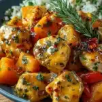 Kürbis Hähnchen Pfanne: Herbst-Rezept in 1 Stunde für die Familie 195 36