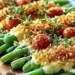 Köstliche Parmesan Bohnen: Knuspriges, käsiges Gemüse-Rezept für Beilage & Snack 218 74